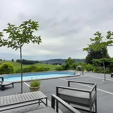 Avec Piscine Chauffee Perigord Dordogne * Marnac